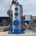 Solid Waste Fuel Fired Vertical Steam Boiler 0.3 Tons Biomass Wood Steam Generator