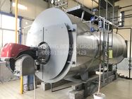 Duel Fuel Diesel Steam Boiler / Carton Cardboard Factory Horizontal Steam Boiler