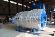 Commercial Food Factory Gas Fired Steam Boiler Fire Tube Structure CE Certificated