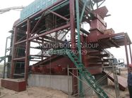 Horizontal Double Drum Reciprocating Grate Anthracite Steam Boiler 8 Ton /1.6MPa