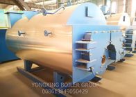 Duel Fuel Diesel Steam Boiler / Carton Cardboard Factory Horizontal Steam Boiler