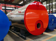1.4MW Oil Fired Hot Water Boiler With Big Furnace Threaded Pipe Design