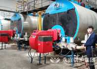 10 Ton Gas Fired Steam Boiler 10000Kg/Hr Running Low Consumption Fuel