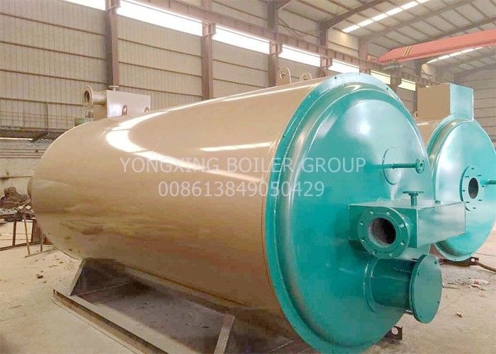 Textile Industry Thermal Oil Heater Horizontal Fuel  Heat Transfer Oil Furnace 600000 kcal Per Hour