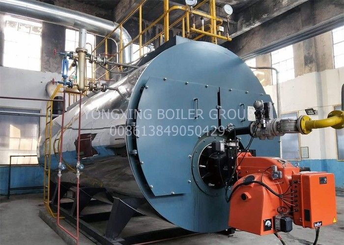 Gas And Oil Dual Fuel Steam Boiler 0.7MW Hot Water Boiler Furnace Stainless Steel