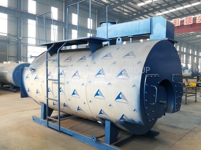 PLC Control Industrial Gas Fired Steam Boilers , Natural Gas Boiler For Palm Oil Mill
