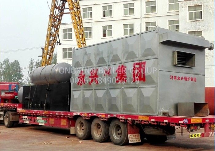 Bi - Coil Thermal Fluid Boiler Coal Fired Water Tube Boiler  For Plywood Drying Factory