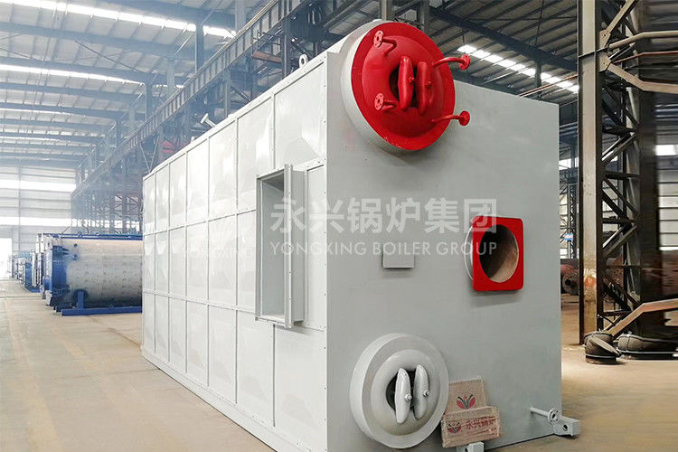Professional Gas Fired Steam Boiler 8 Ton Flexible Water Tube Boiler Condensing Type