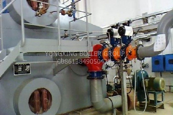 2.45Mpa Water Tube Package Boiler Oil Fired Hot Water Boiler Output 90 % Efficiency