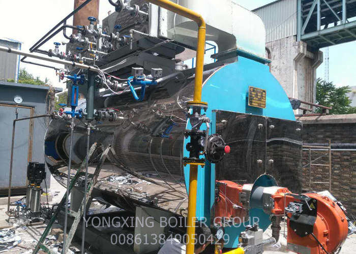 Environmental Protection Gas Fired Steam Boiler For Central Heating 10 Ton