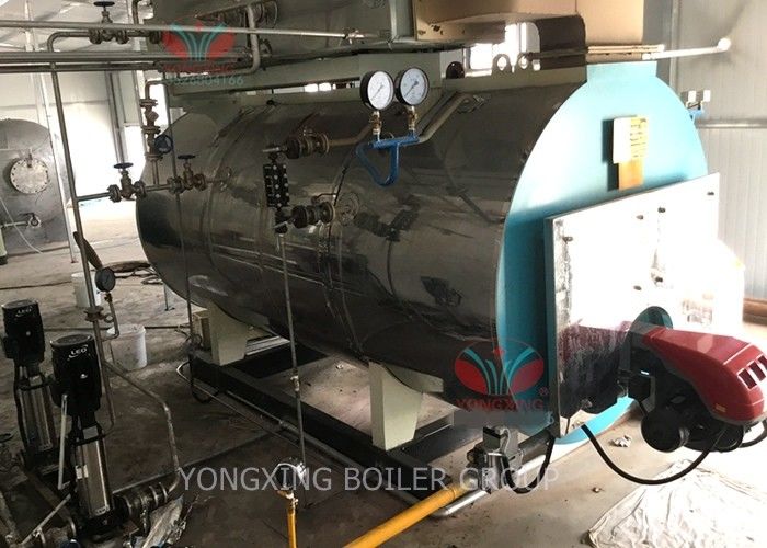 High Efficiency Gas Fired Hot Water Boiler Automatic Running Operation