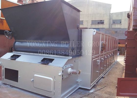 Anthracite Coal Chain Grate Stoker / Biomass Steam Boiler Equipped Steel Chain Grate